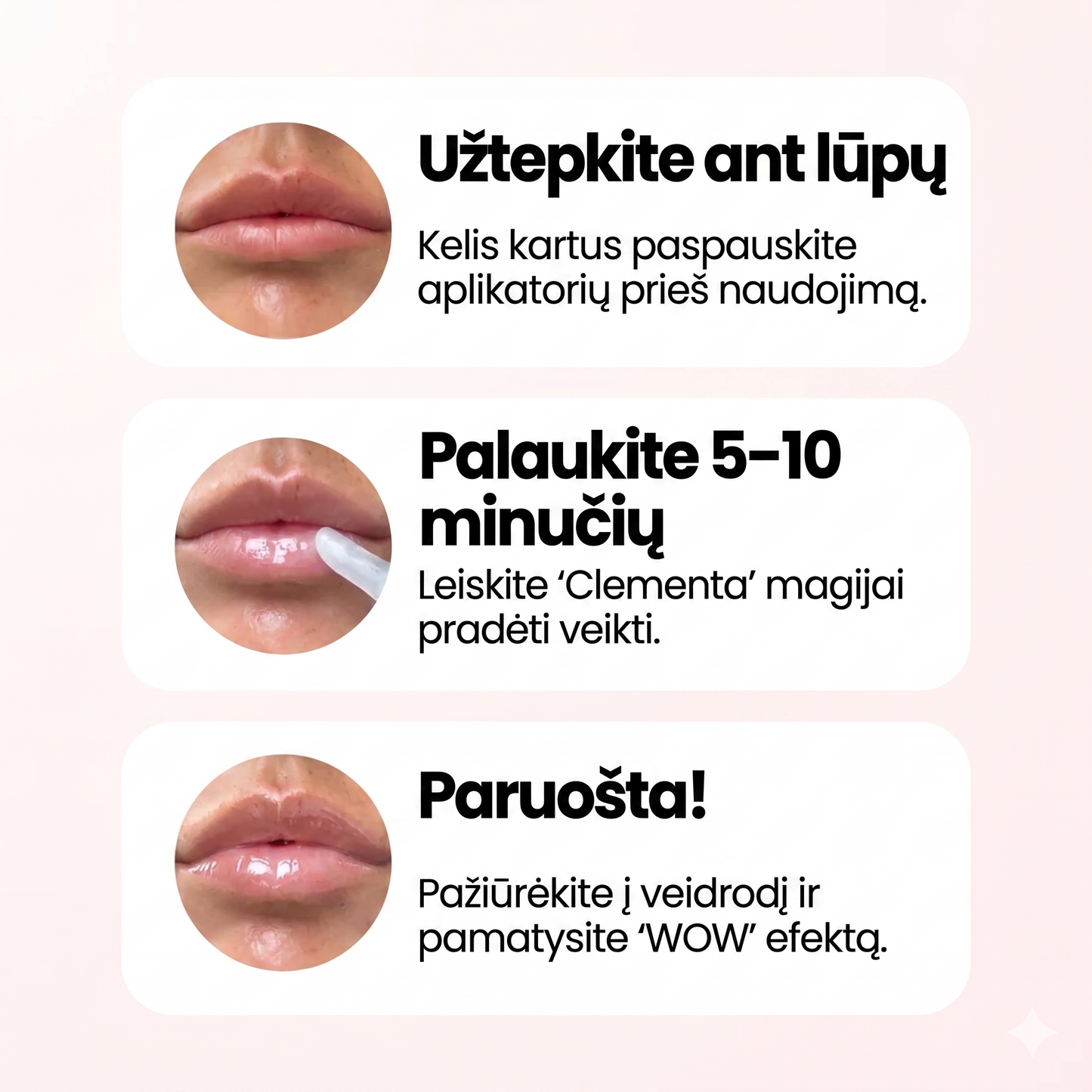 Clementa lūpų putlintojas